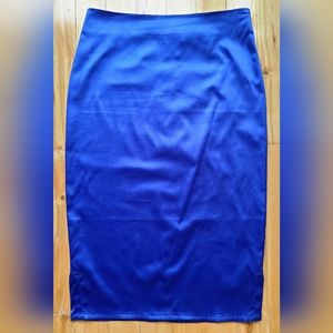 Top Shop Skirt, US8, silky blue
